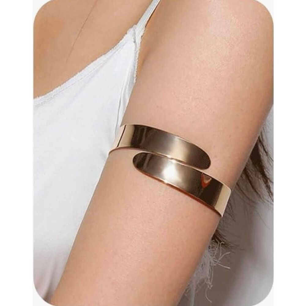 3 Piece Gold Arm Cuff Set
